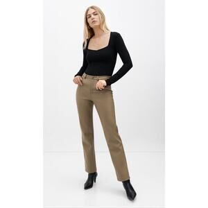 Women's Tan Ankle Pants